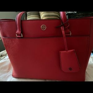 Tory Birch Red Leather Handbag